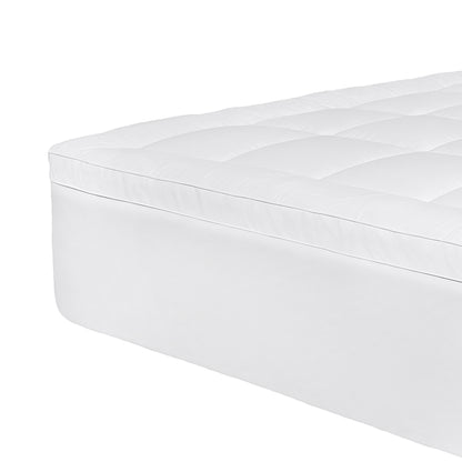 Dreamz Mattress Topper Pillowtop Cover Protector Single-2065254649283350532